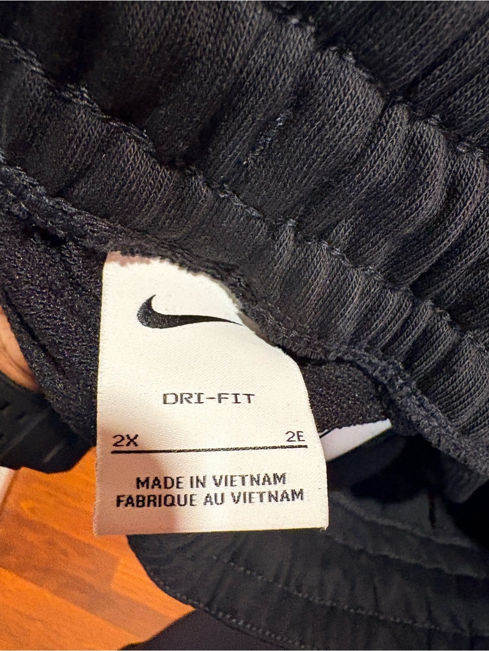 Nike Black FLY Logo Jogger Sweatpants size 2XL - Picture 2 of 8